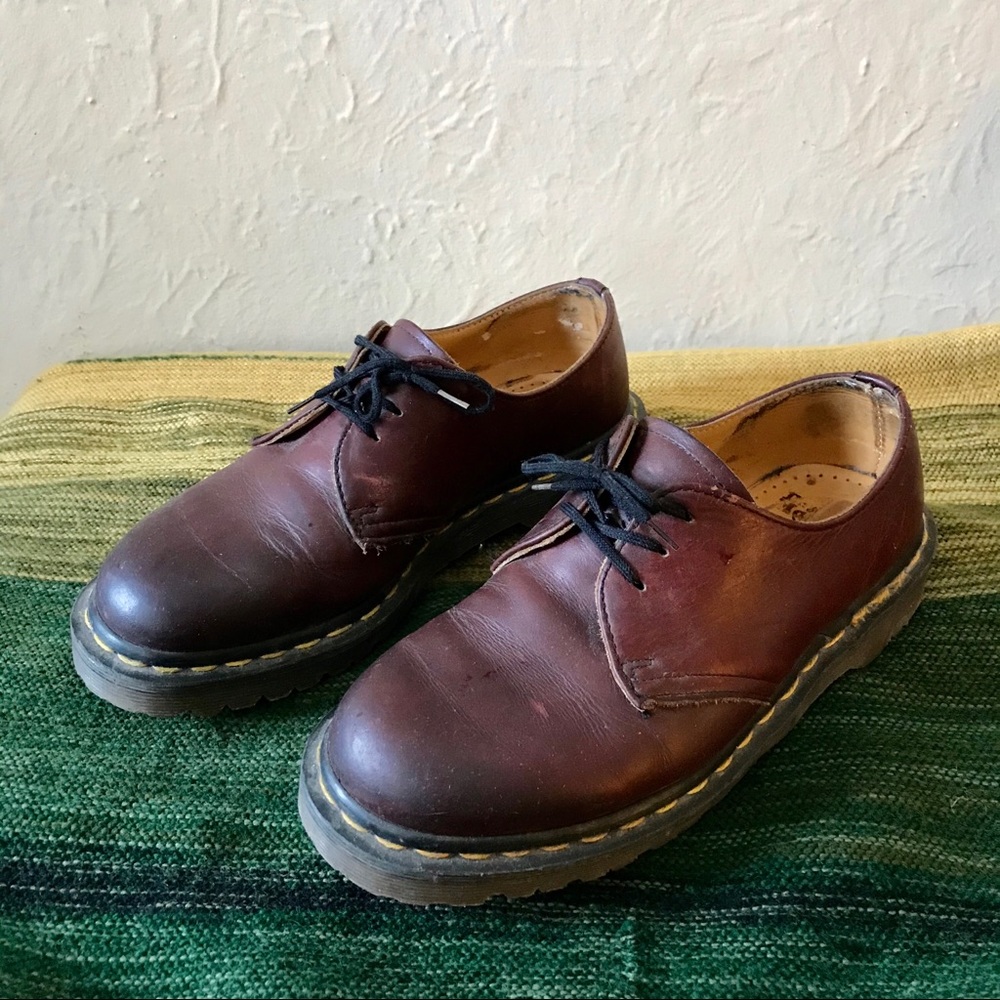 Burgundy Red Doc Martens